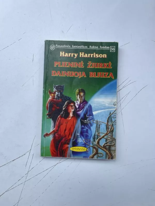 Serija"Plieninė žiurkė":"Plieninė žiurkė"(18);"Plieninė žiurkė 2"(25);"Plieninė žiurkė3"(30);"Plieninė žiurkė keliauja pragaran"(47);"Plieninės žiurkės gimimas"(48);"Plieninė  žiurkė kariuomenėje"(49);"Plieninė žiurkė dainuoja bliuzą"(56). - Harry Harrison, knyga 3