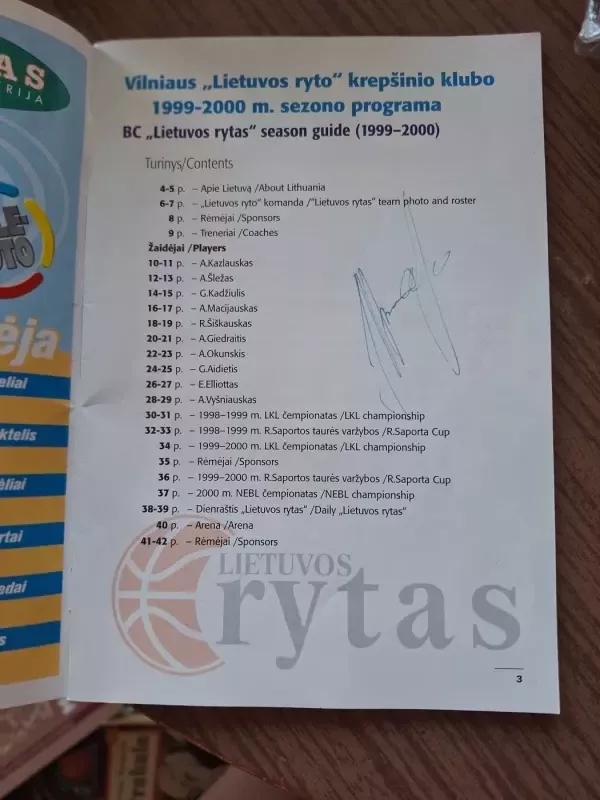 Lietuvos rytas 1999 - 2000 - Lietuvis rytas, knyga 3