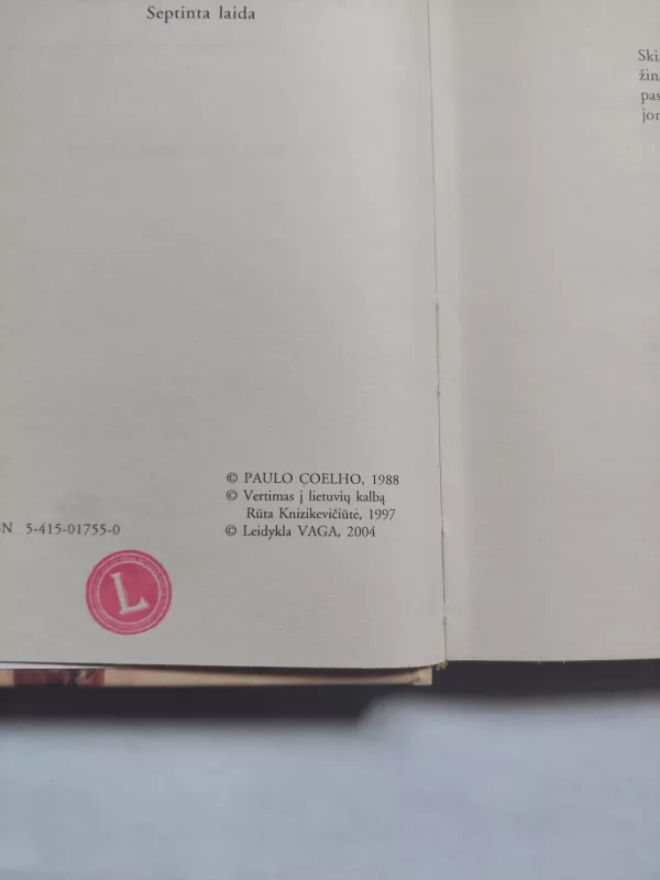 Alchemikas - Paulo Coelho, knyga 3