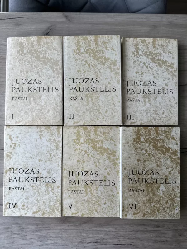 Raštai (6 tomai) - Juozas Paukštelis, knyga 3