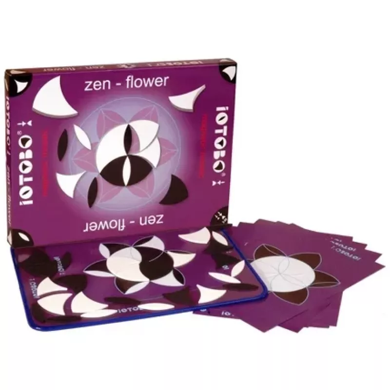 Magnetinis žaidimas "Mandala Zen gėlė", 3+ - , stalo žaidimas 3