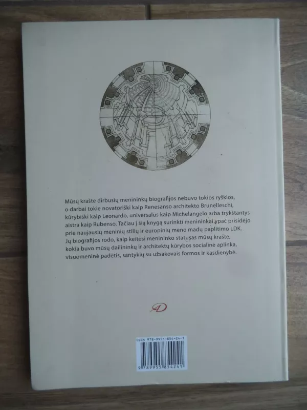 Lietuvos Didžiosios Kunigaikštystės dailės ir architektūros istorija Žymiausi menininkai - Mindaugas Paknys, knyga 4