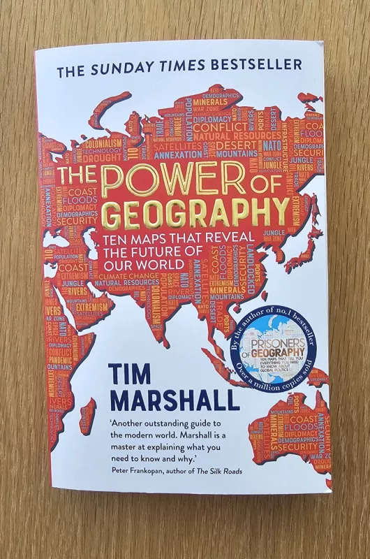 The power of geography. Ten maps that reveal the future of our world - Tim Marshall, knyga 2