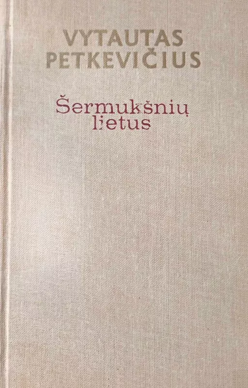 Šermukšnių lietus - Vytautas Petkevičius, knyga 3