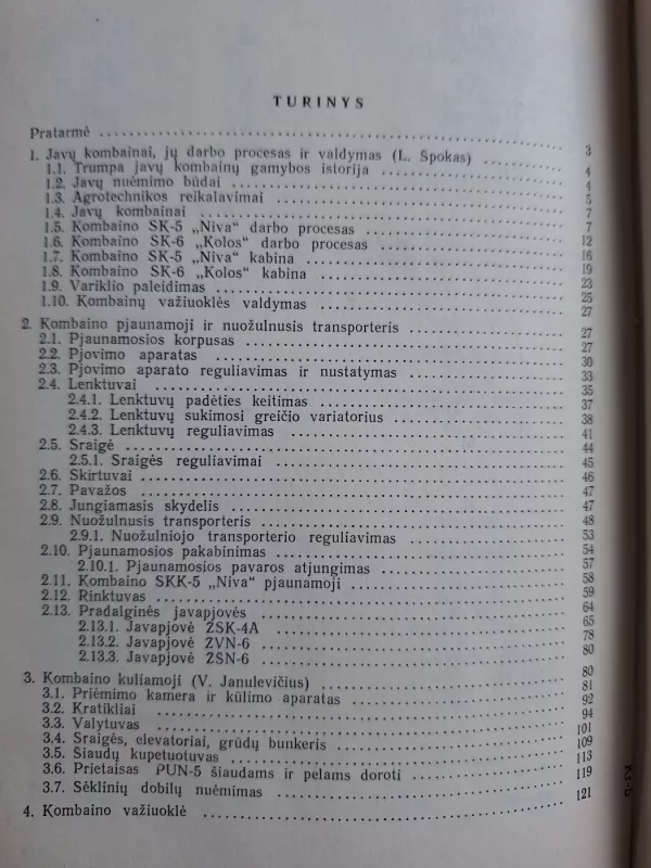 Javų kombainai - V. Janulevičius, S.Lukėnas, L. Špokas, knyga 3