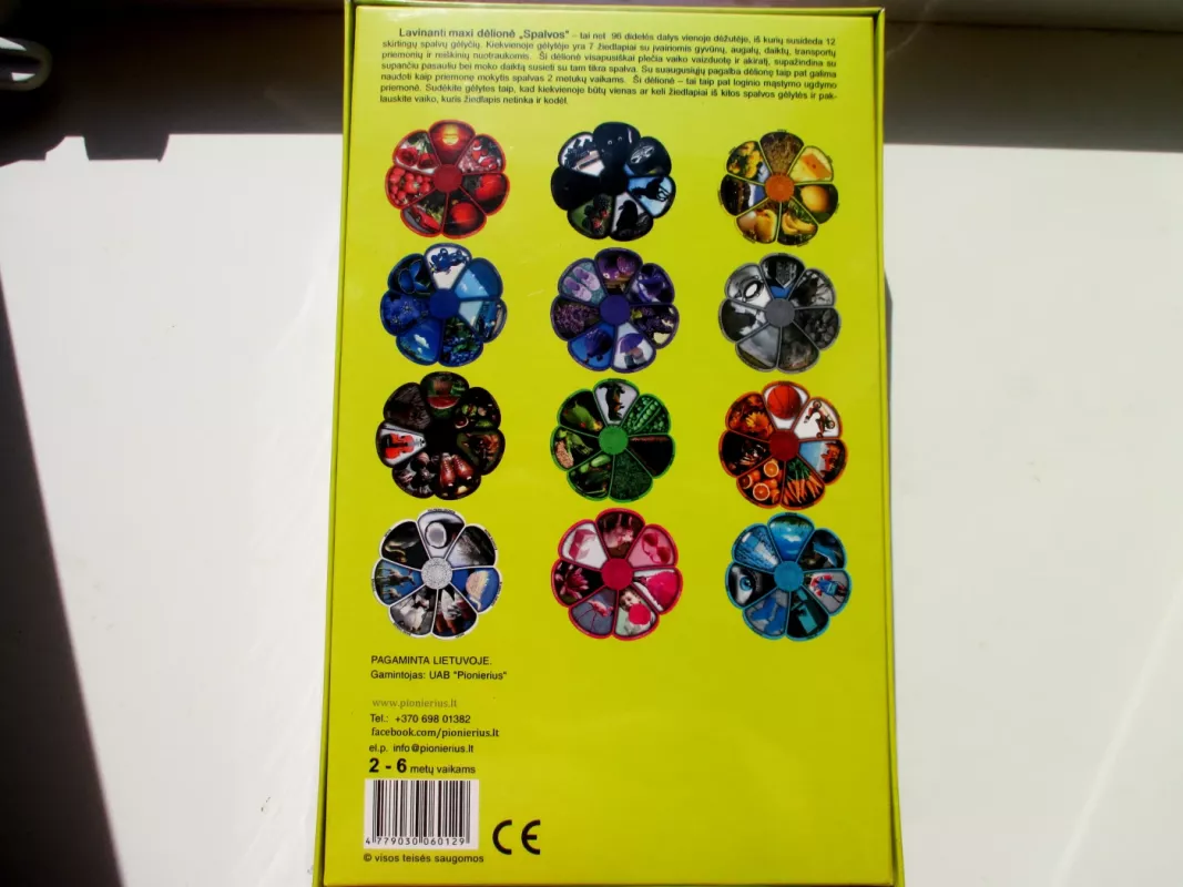 "Colours", 2+ - , stalo žaidimas 4