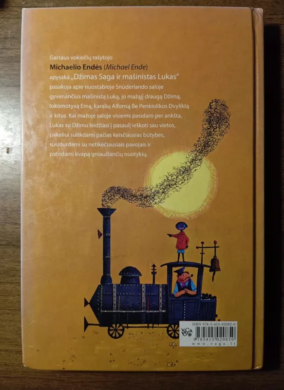 Džimas Saga ir mašinistas Lukas - Michael Ende, knyga 2