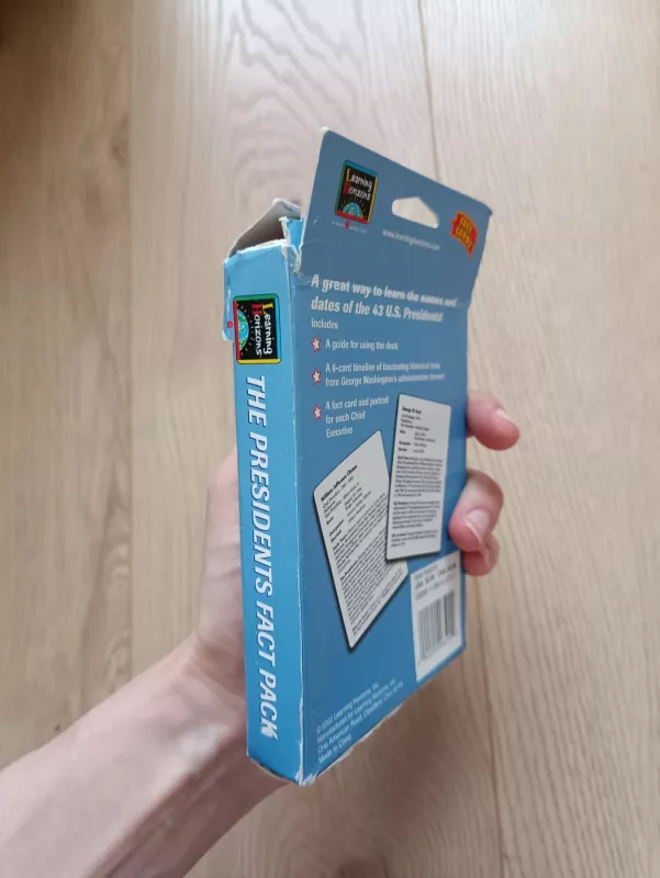 The Presidents Fact Pack - , stalo žaidimas 5