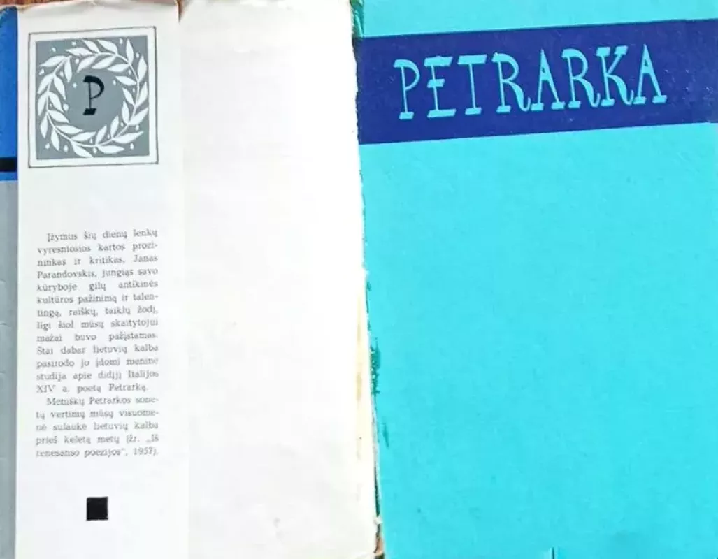 Petrarka - Janas Parandovskis, knyga 4