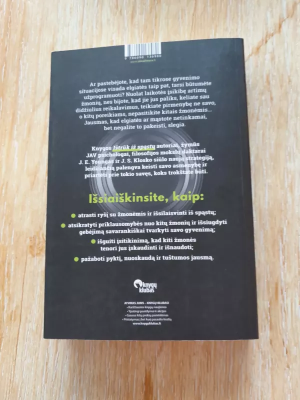 Ištrūk iš spąstų - Jeffrey E. Young, knyga 3