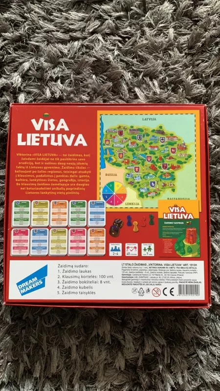 Visa Lietuva - , stalo žaidimas 5