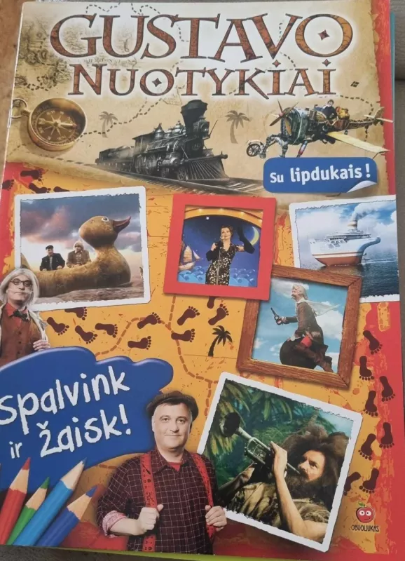 Gustavo  nuotykiai - Agnė Sinkevičiūtė, knyga