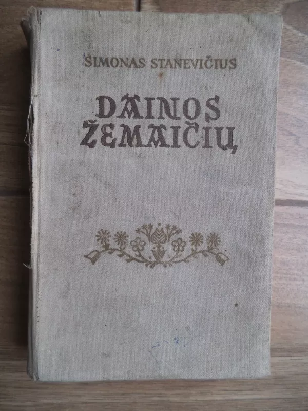 Dainos žemaičių - Simonas Stanevičius, knyga 2