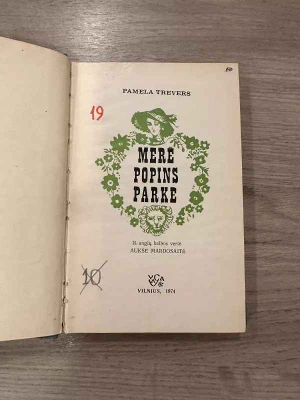 Merė Popins parke - Pamela Travers, knyga 3