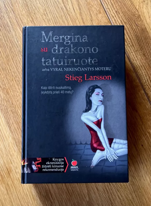 Mergina su drakono tatuiruote 1-3 dalys - Stieg Larsson, knyga 2