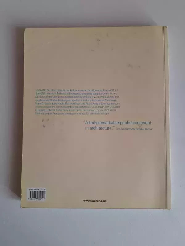 New forms. Architecture in den 90er Jahren - Philip Jodidio, knyga 3