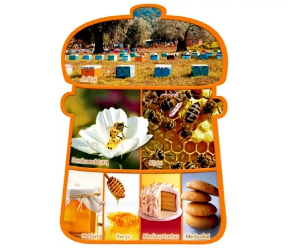 Lavinamoji dėlionė "Skanaus", 3+ - , stalo žaidimas 3