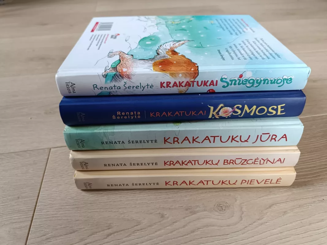 Krakatukų ciklo knygos - Renata Šerelytė, knyga 3