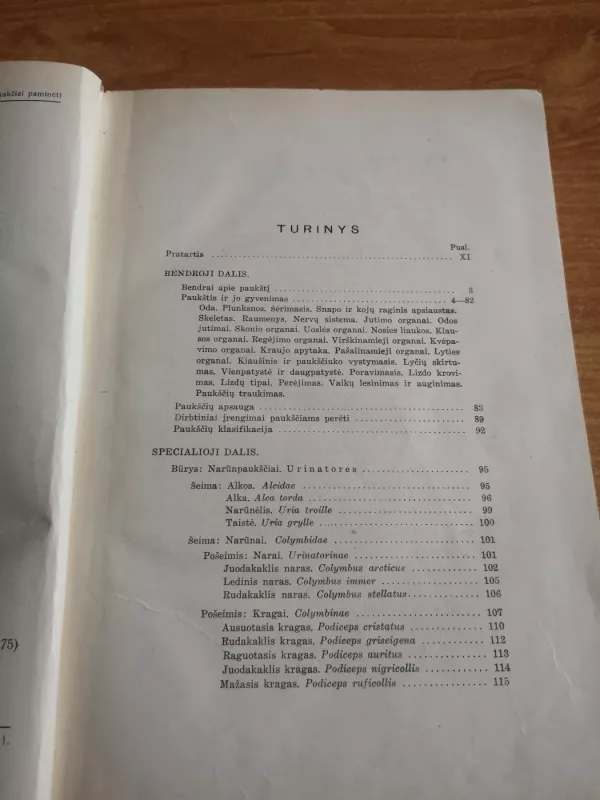 Lietuvos paukščiai - Tadas Ivanauskas, knyga 3