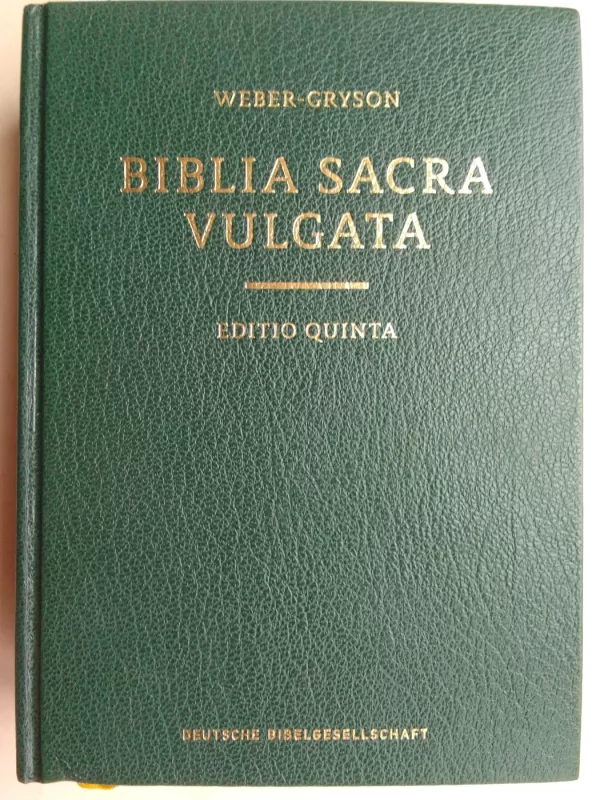 Biblia sacra vulgata - Autorių Kolektyvas, knyga 2