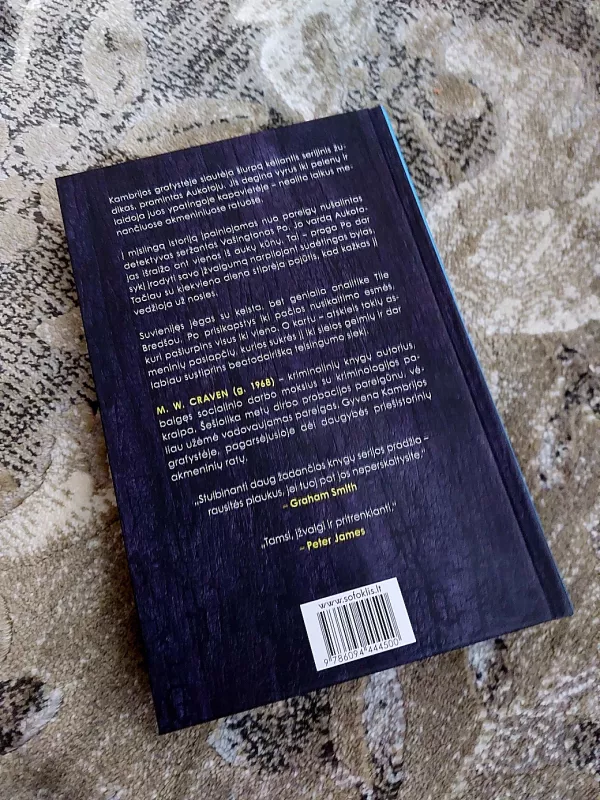 Marionetės - M.W. Craven, knyga 3