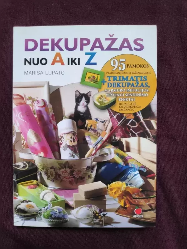 Dekupažas nuo A iki Z - Marisa Lupato, knyga 2