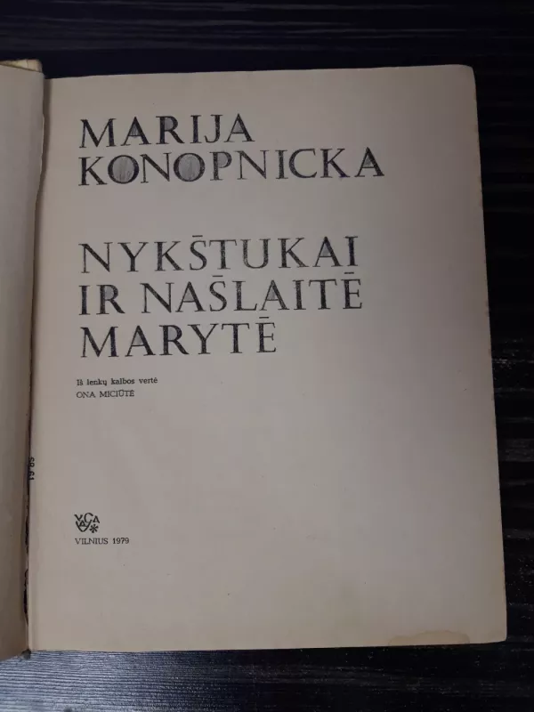 Nykštukai ir našlaitė Marytė - Maria Konopnicka, knyga 3