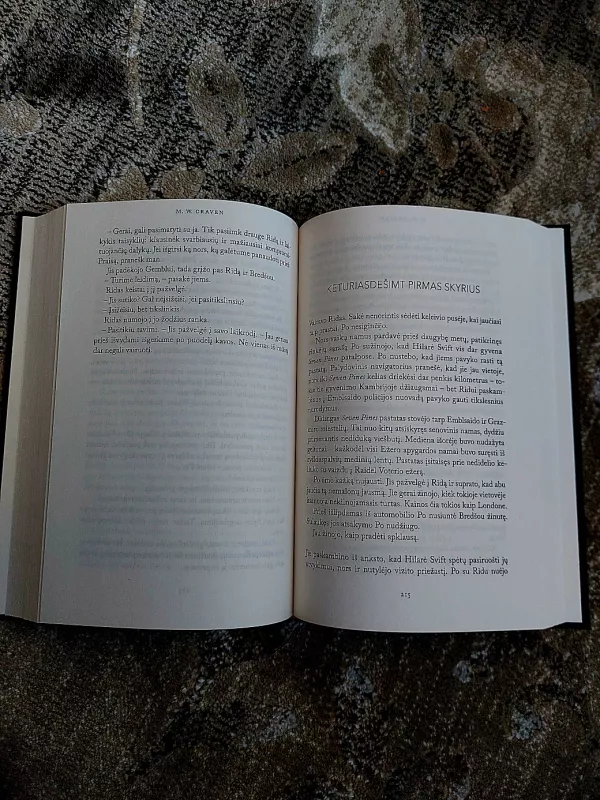 Marionetės - M.W. Craven, knyga 6