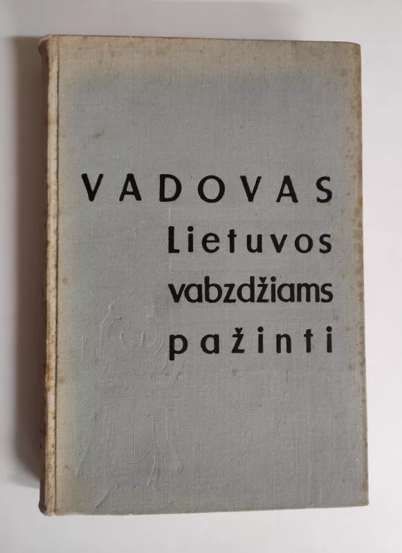 Vadovas Lietuvos vabzdžiams pažinti - Antanas Lešinskas, knyga 2