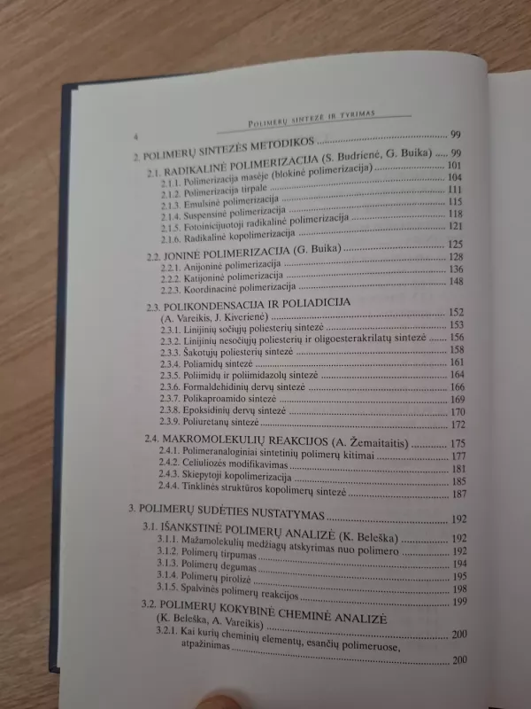 Polimerų sintezė ir tyrimas - Ričardas Makuška, knyga 4