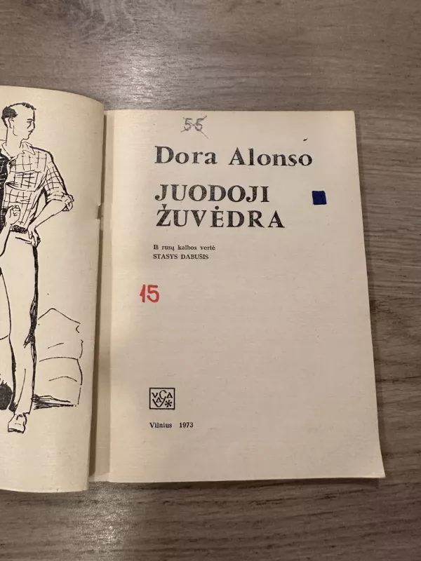 Juodoji žuvėdra - Dora Alonso, knyga 3