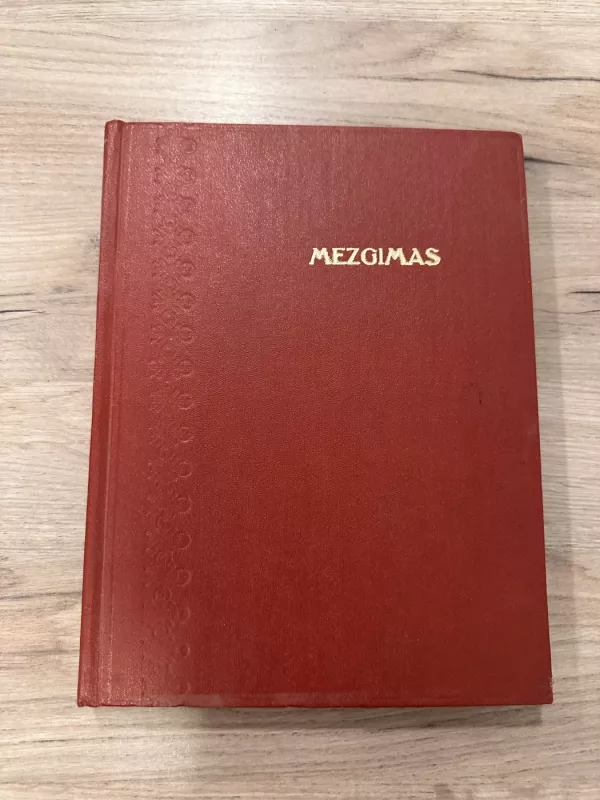 Mezgimas - K. Žirgulienė, knyga 2