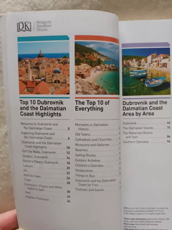 DK Eyewitness TOP 10 Dubrovnik & the Dalmatian Coast - DK Eyewitness, knyga 6