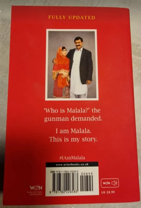 I Am Malala: The Girl Who Stood Up for Education and Was Shot by the Taliban - Malala Yousafzai with Christina Lamb, knyga 3