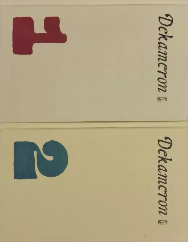 Dekameron - Giovanni Boccaccio, knyga