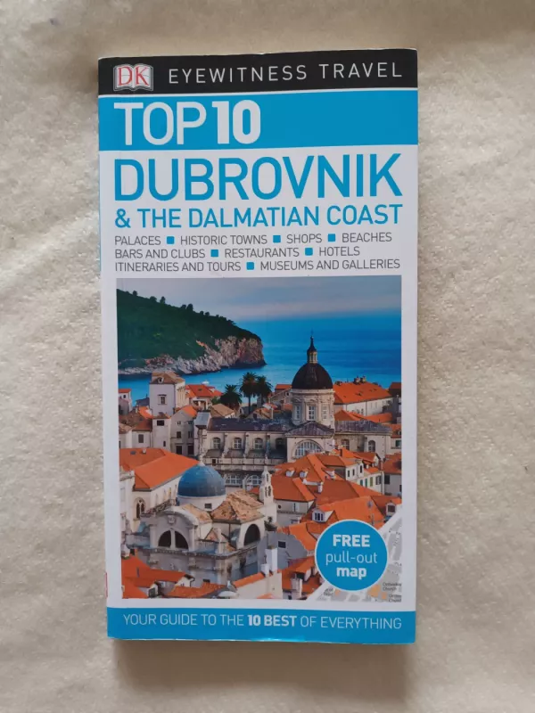 DK Eyewitness TOP 10 Dubrovnik & the Dalmatian Coast - DK Eyewitness, knyga 2