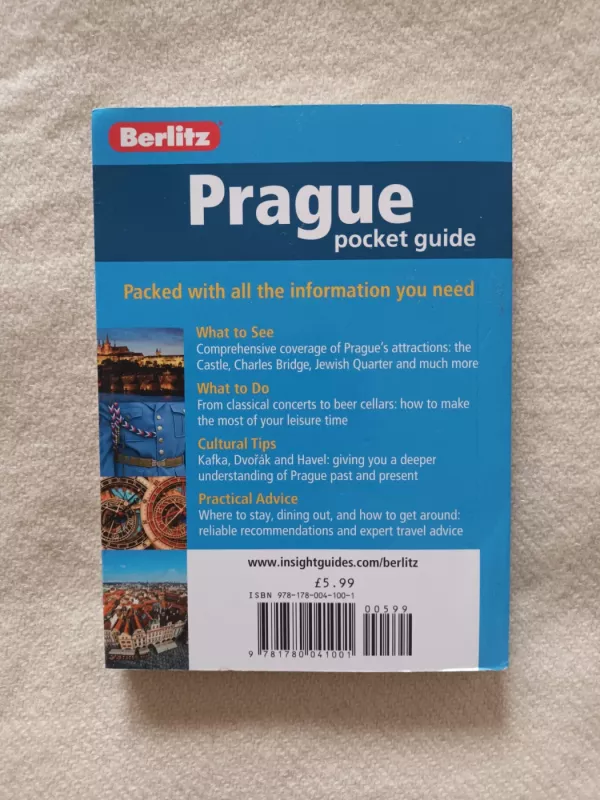 Berlitz Pocket Guide Prague - Charles Berlitz, knyga 3