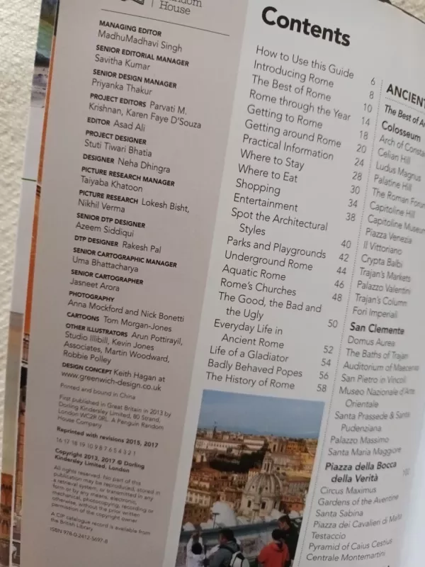 Family Guide Rome - DK Eyewitness, knyga 6