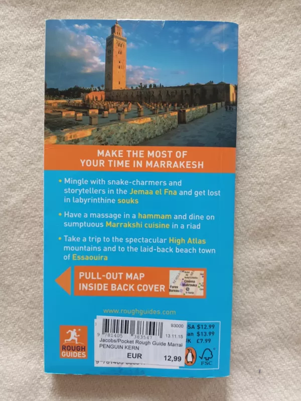 Pocket Rough Guide to Marrakesh - Guide Rough, knyga 3