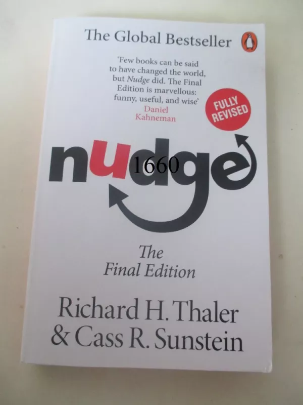 Nudge The Final Edition - Daniel Kahneman, knyga 2
