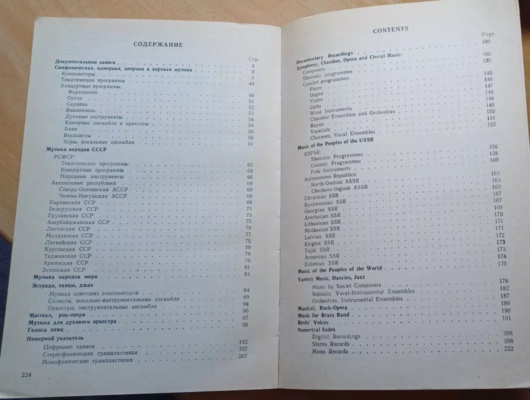 Soviet Records 1984: Supplement to the Main Catalogue / Советские грампластинки 1984 - Autorių Kolektyvas, knyga 3