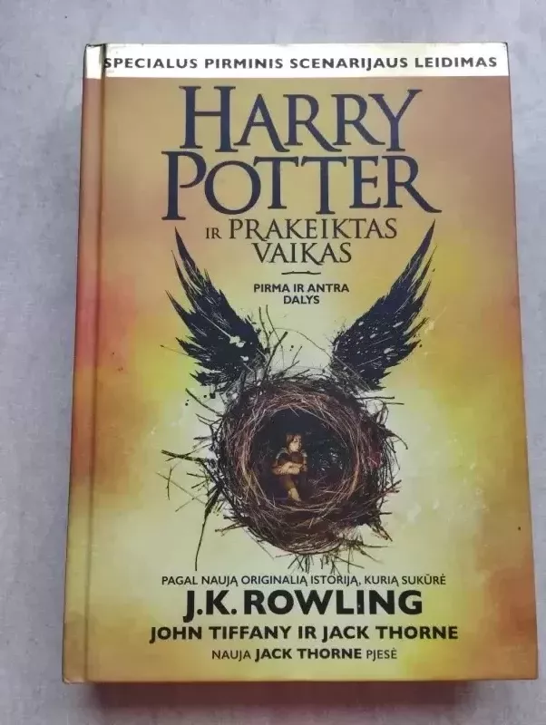 Harry Potter ir prakeiktas vaikas - J.K. Rowling, knyga 2