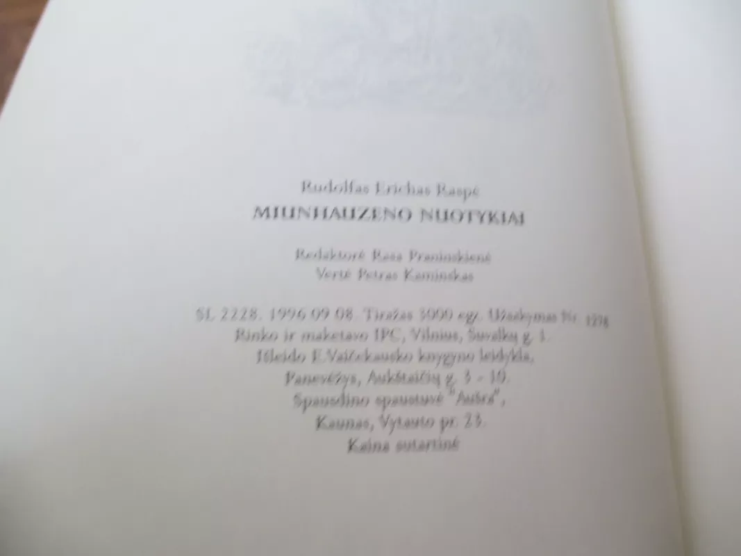 Miunhauzeno nuotykiai - Autorių Kolektyvas, knyga 4