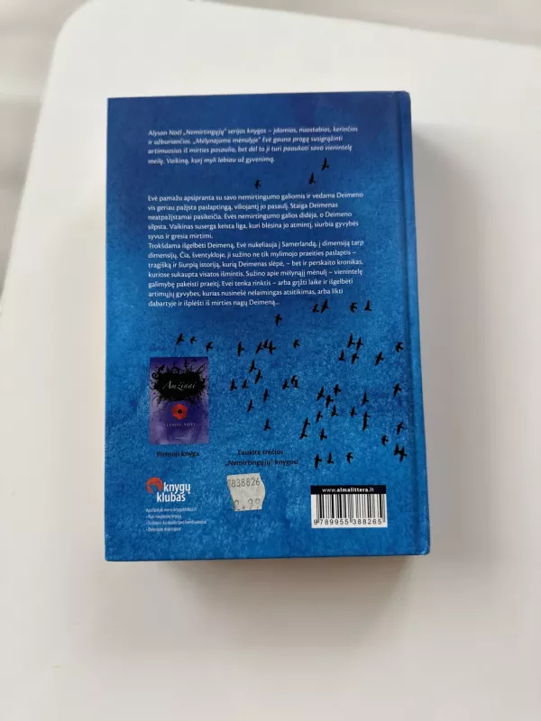 Mėlynasis mėnulis. Ciklo "Nemirtingieji" 2-oji knyga - Alyson Noël, knyga 4