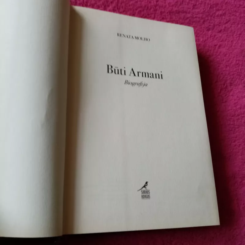 Būti Armani: biografija - Renata Molho, knyga 3