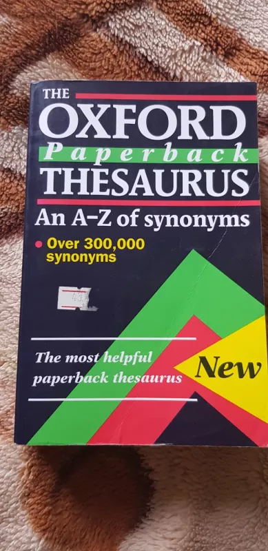 The Oxford Paperback Thesaurus An A-Z of synonyms - Betty Kirkpatrick, knyga