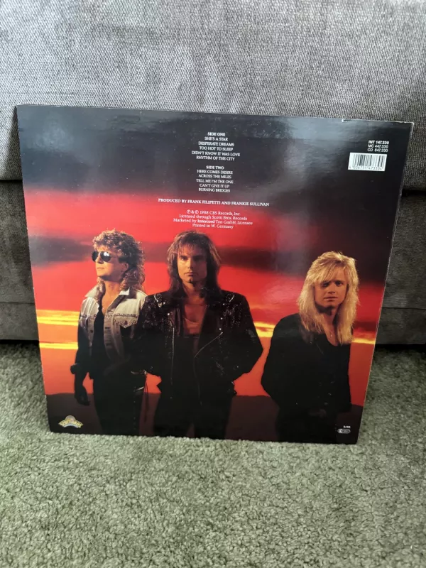 Survivor - Too Hot To Sleep - Survivor, plokštelė 3