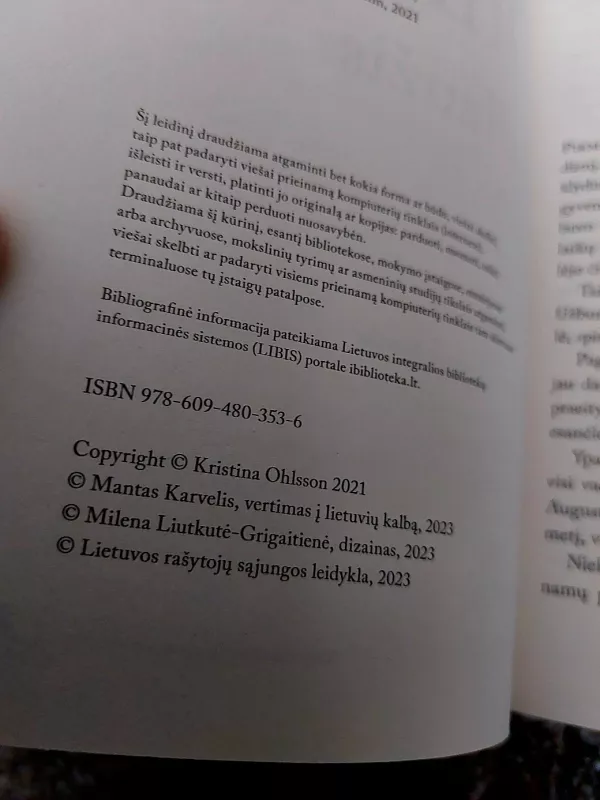Ledlaužis - Ohlsson Kristina, knyga 6