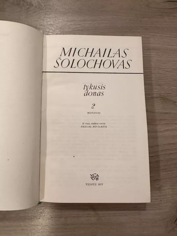 Tykusis Donas (4 tomai) - Michailas Šolochovas, knyga 6