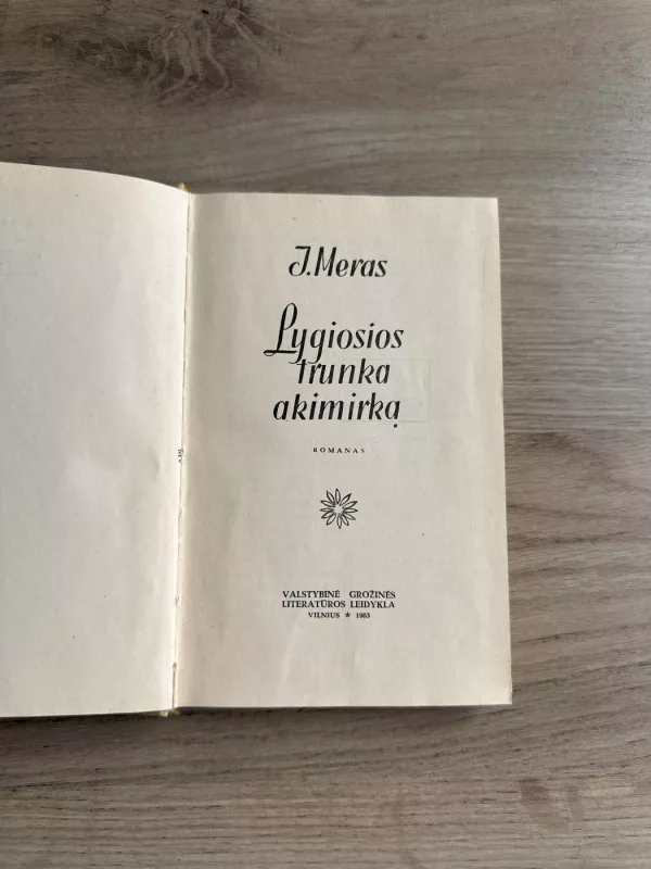 Lygiosios trunka akimirką - Icchokas Meras, knyga 4